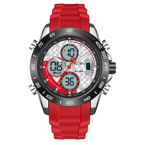 Reloj Exactime IMOLA Collection Rojo